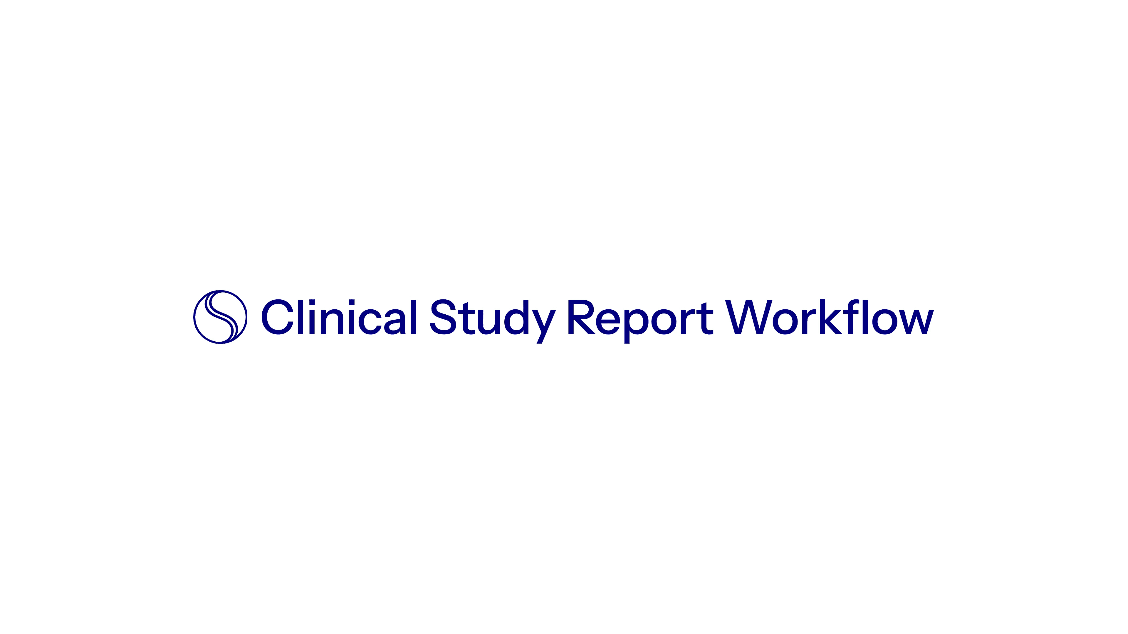 Clinical Study Report Workflow video preview