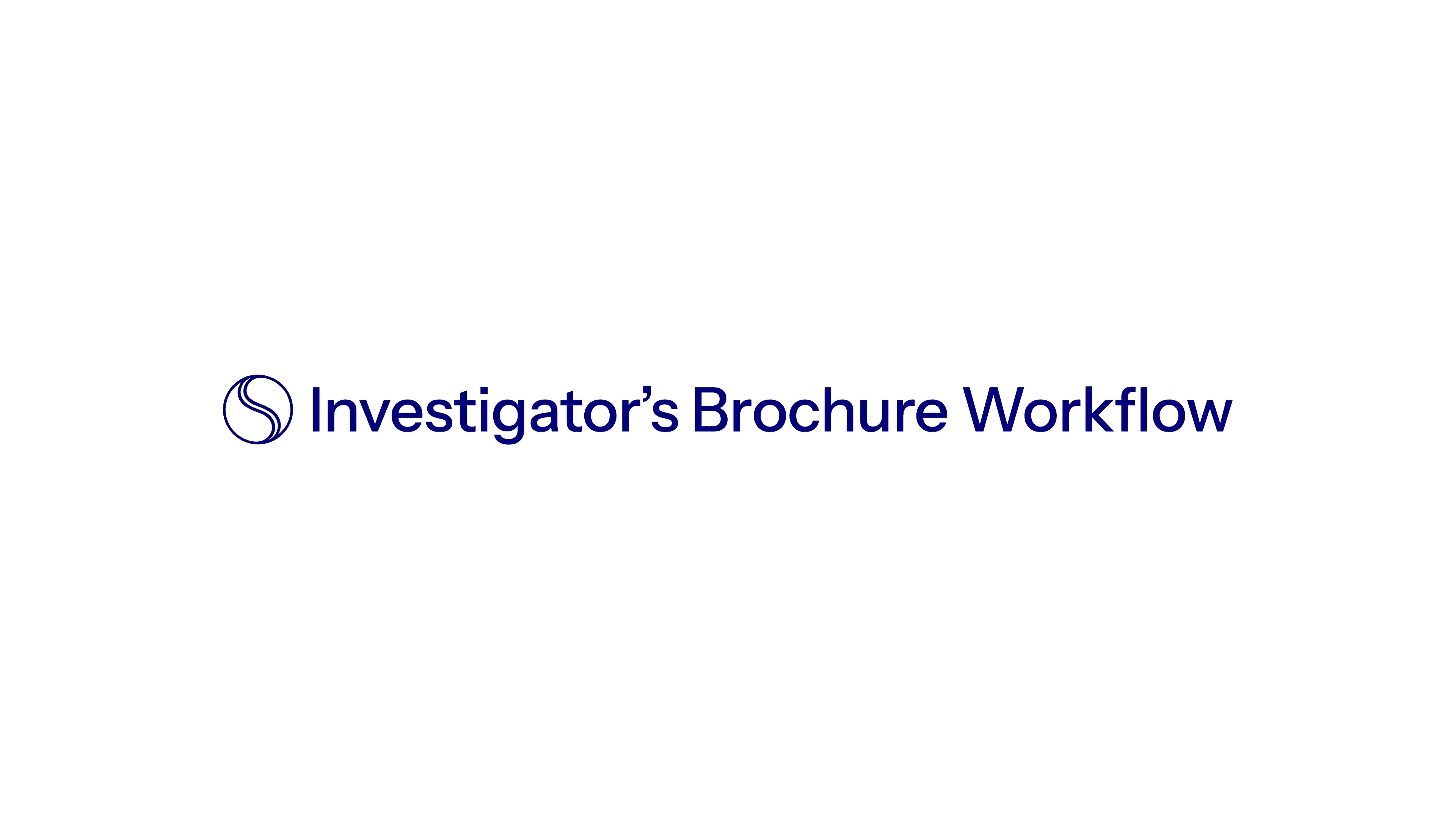 Investigator’s Brochure Workflow video preview
